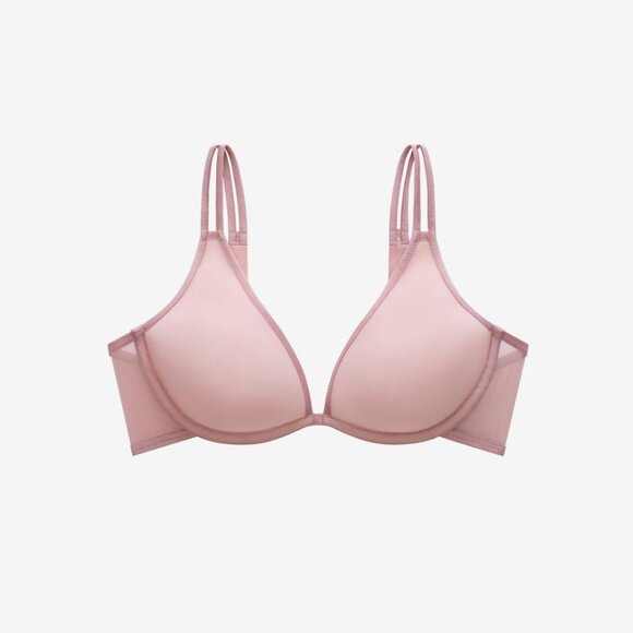 ThirdLove Bare Mesh Plunge Bra Size 32Batmosphere / 32B - Picture 1 of 3